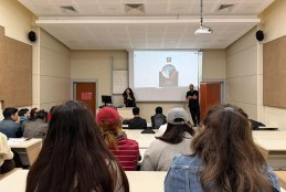 TRT Belgesel Ekibi, Radyo, Televizyon ve Sinema Bölümü'nü Ziyaret Etti